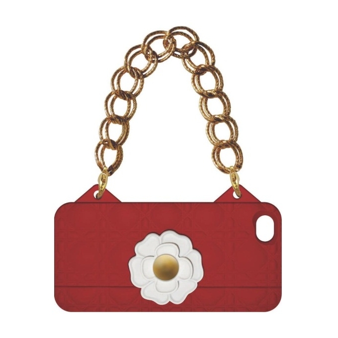 I-phone 5 bag - camelia rosso baci milano