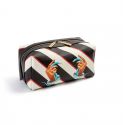 Washbag In Pu "Toiletpaper" Cm.25,5X12,5X12-Stripes Hand With Snakes Seletti