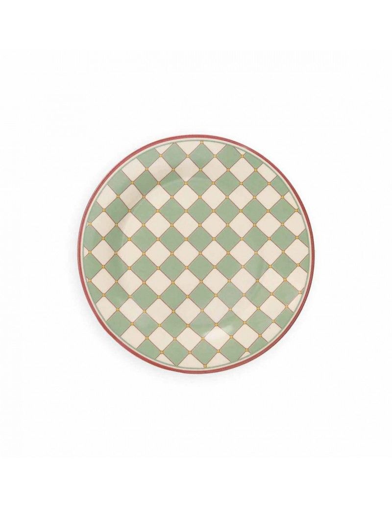 Set 18 piatti Le Cementine Quadrella Brandani