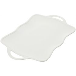 Vassoio Porcellana Alloro 48X30Cm Hervit