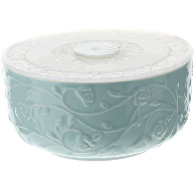 Contenitore Verde Roselline 13X7cm Hervit