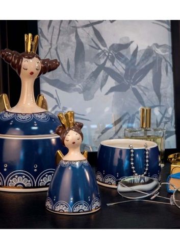 Campanella Le Pupazze Regine Blu 6X11 Egan