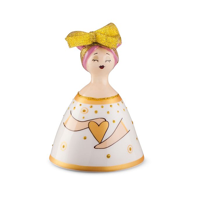 Campanella Le Pupazze Bianco 7X11 Egan