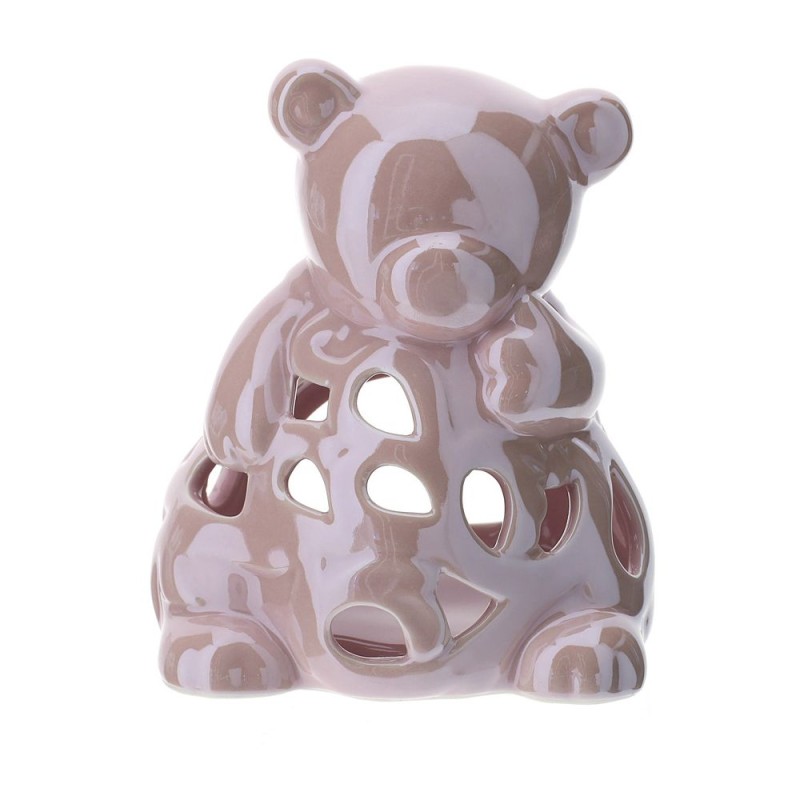Portatealite Orsetto Porc.Traf.12Cm Hervit