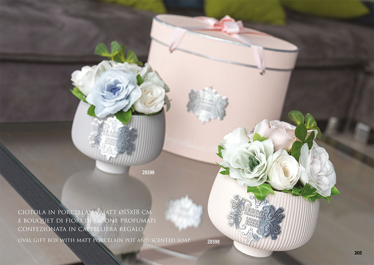 Cappelliera Luxury Rosa Con Ciotola Sinue Hervit