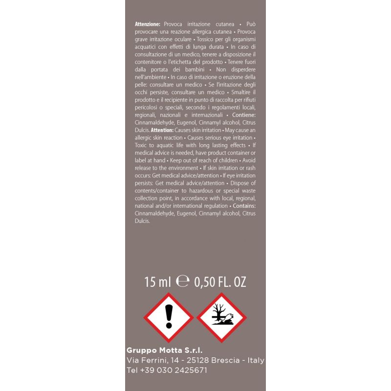 Olio Idro 15Ml Arancio E Cannella Muhà