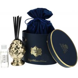 Cappelliera Luxury Blu/Oro C/Pigna Oro Hervit