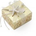 Box Carat Gold 11X11X5,5Cm Stella Marina Hervit
