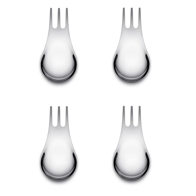 Set Di Quattro Posate Moscardino Alessi