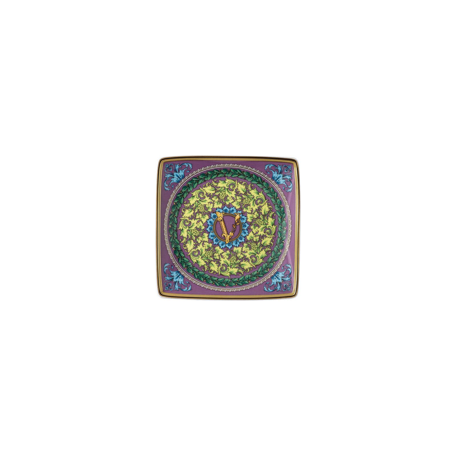 Coppetta Quadrata cm 12 Barocco Mosaic Versace