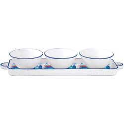 Set Aperitivo 37X10 Cm C/3 Ciotoline 