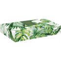 Ciotola Foglia In Porcellana 26X11,5 Cm In Color Box Tropical Leaves Green Easy Life