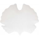 Foglia In Porcellana 35X29 Cm Forma Ginko In Color Box Leaves White Easy Life