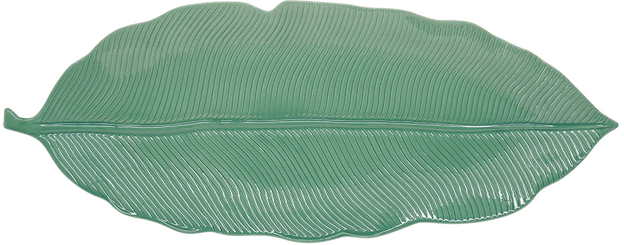 Foglia In Porcellana In Color Box Leaves Light Green Easy Life