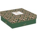 Set 6 Tazzine Espr.100 Ml C/Piattini In Gift Box Geometrical Loop Easy Life