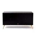 Mobile In Mdf Con 2 Ante Toiletpaper Cm.158X45 H.83 - Lipsticks Black