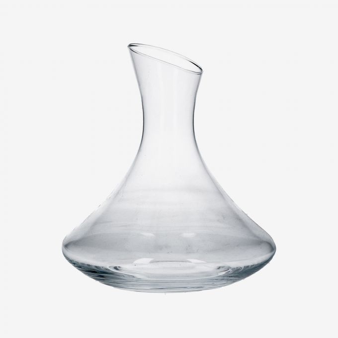 Novello Novello Decanter Obliquo 1500 Ml H 21 Cm La Porcellana Bianca