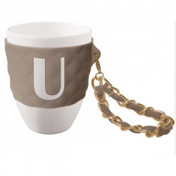 Mug tortora so chic lettera...