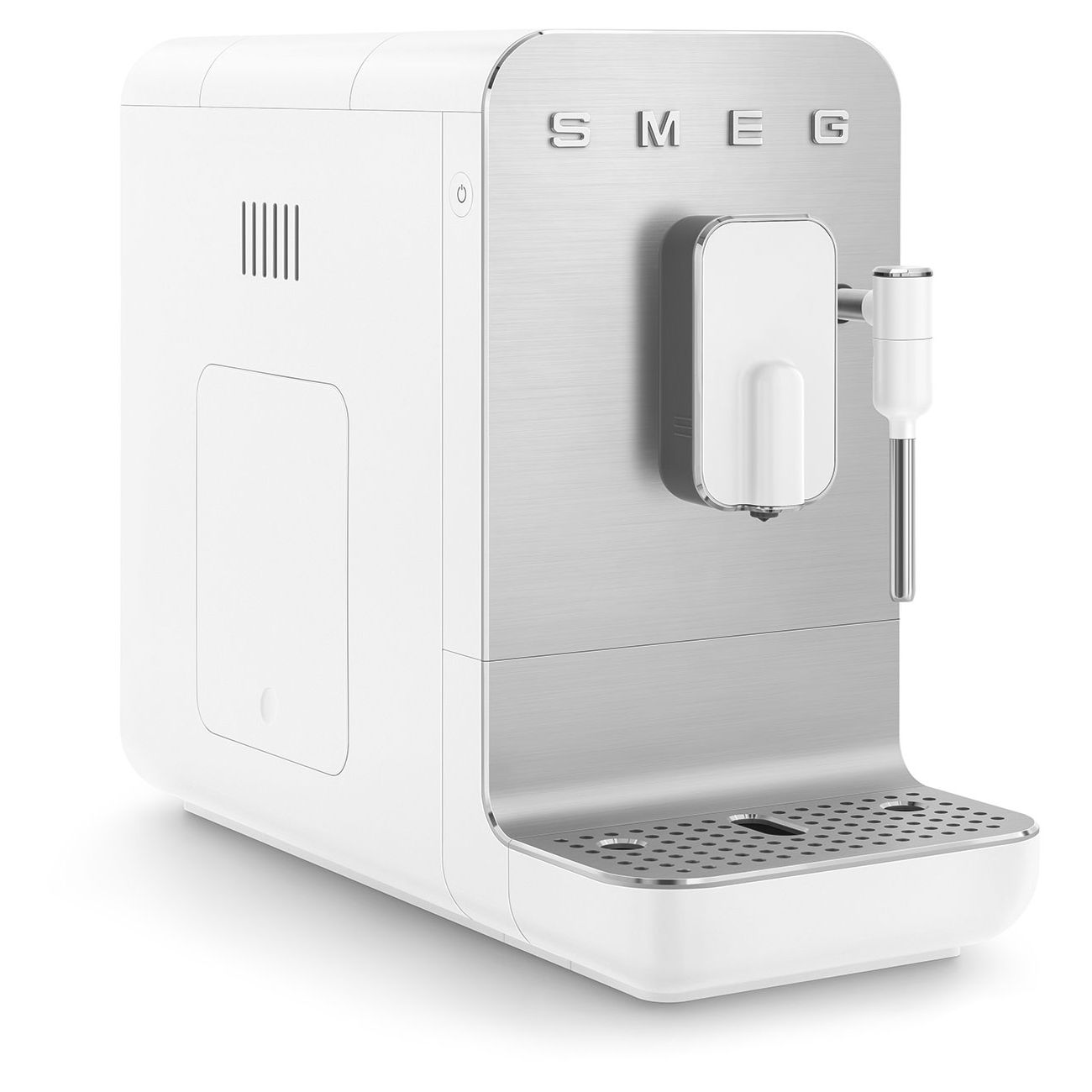 Macchina Da Caffè Automatica Con Lancia Vapore Bianco Smeg