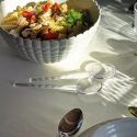 Posate insalata tiffany trasparente guzzini