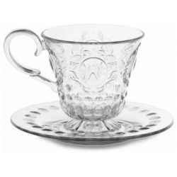 Tazza Tea Trasparente Baci Milano