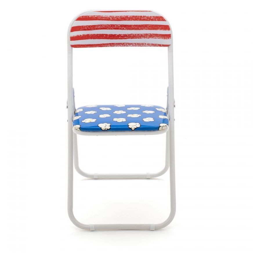 Sedia Metallo Pieghevole Popcorn New Seletti