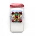 Sedia Metallo Pieghevole "Studio Job-Blow" Cm. 44 H. 47/80 -Popcorn New Seletti