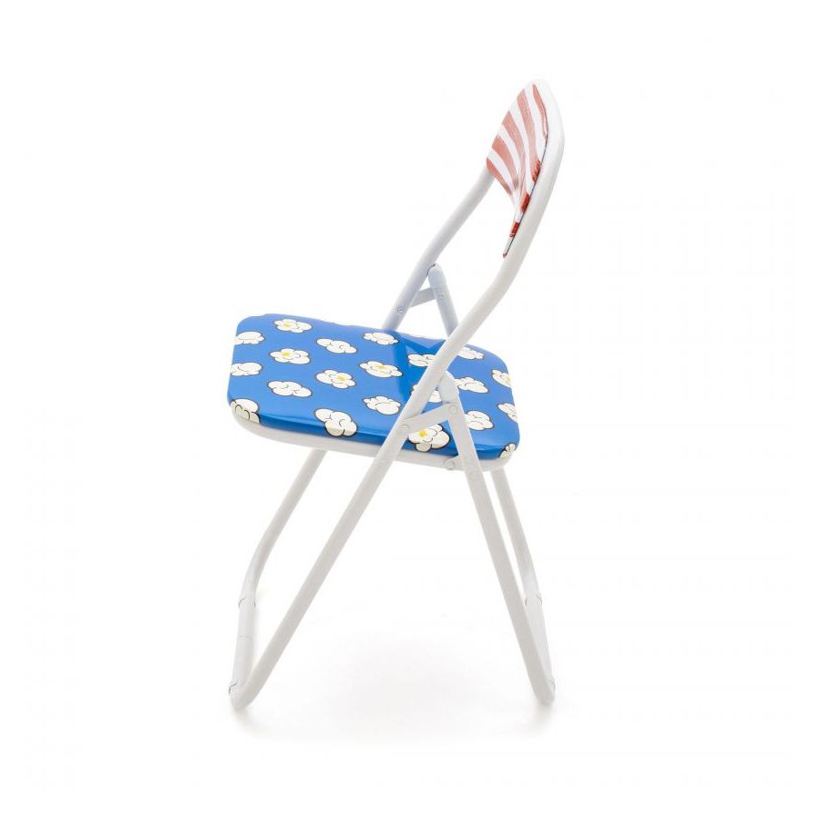 Sedia Metallo Pieghevole Popcorn New Seletti