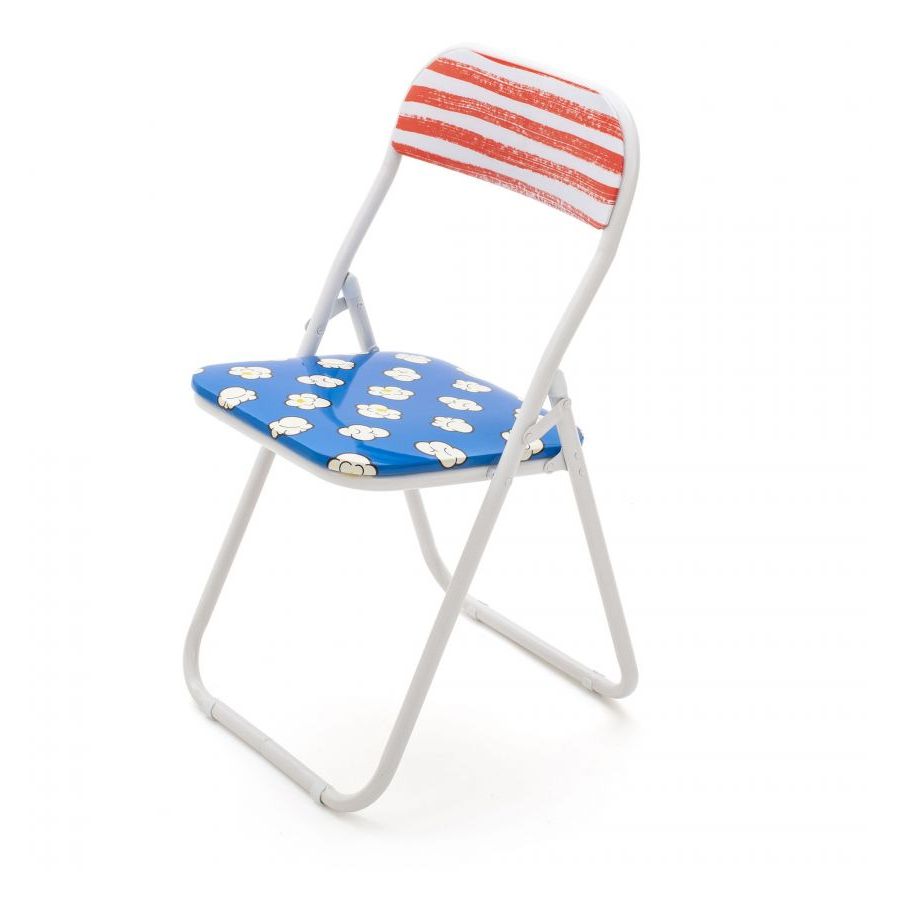 Sedia Metallo Pieghevole Popcorn New Seletti