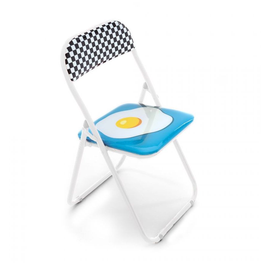 Sedia Metallo Pieghevole Egg New Seletti