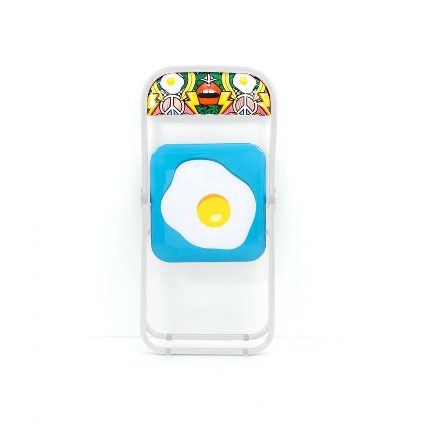 Sedia Metallo Pieghevole Egg New Seletti