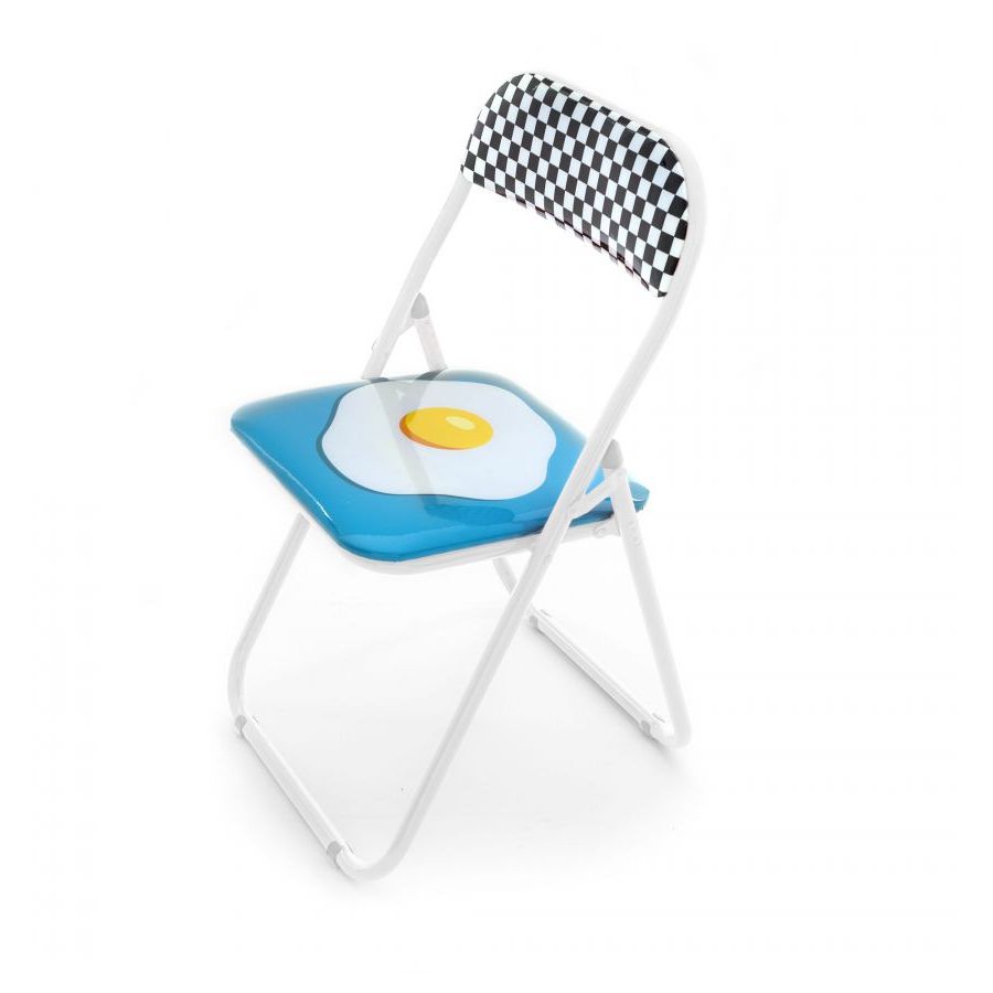 Sedia Metallo Pieghevole Egg New Seletti