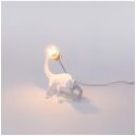 Lampada In Resina "Chameleon Lamp-Still" Cm.17X9 H.14 - White Usb Seletti