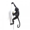 Lampada Resina"Monkey Lamp-Outdoor-Black"Cm.36X24H.65-Appesa Mano Destra Seletti