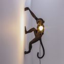 Lampada Resina"Monkey Lamp-Outdoor-Black"Cm.36X24H.65-Appesa Mano Destra Seletti