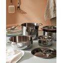 Pots&pans batteria pentole 9 pezzi alessi