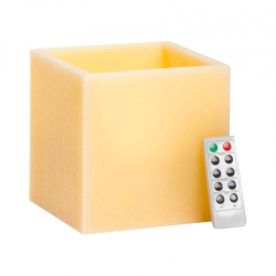 Cubo grande avorio cera...