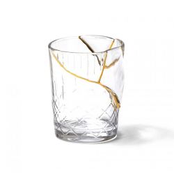 Bicchiere In Vetro "Kintsugi -N'1" 