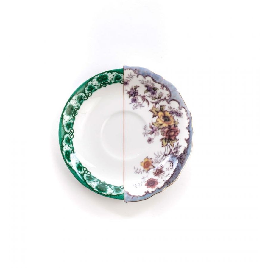 Tazza Da Tè Con Piattino In Porcellana Hybrid-Isidora Seletti