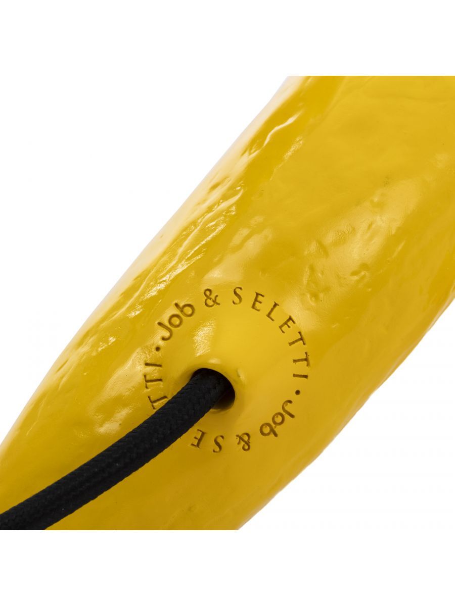 Lampada In Resina E Vetro Banana Lamp-Huey  Yellow