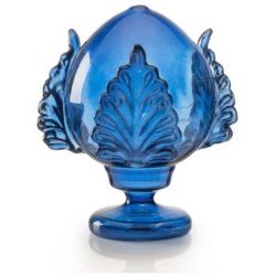 Pumo in Vetro Lamart cm 20 Blu