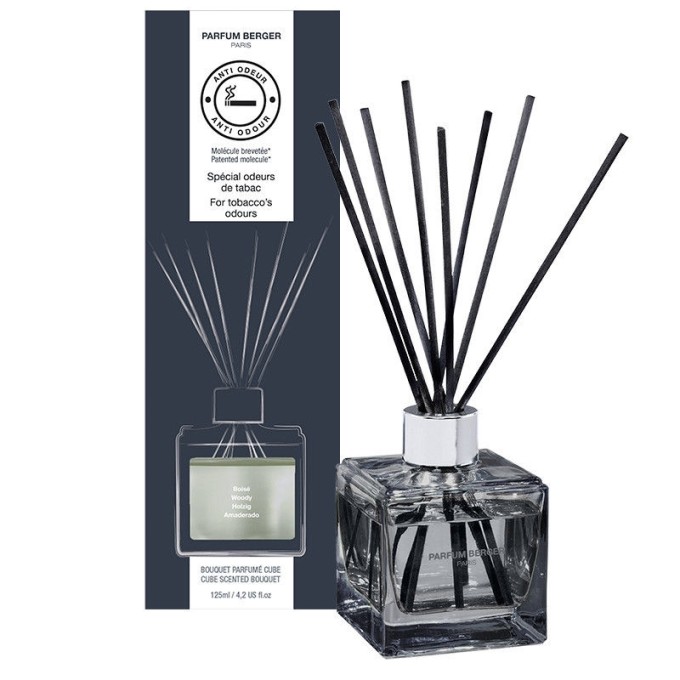 Diffusore a bastoncini  anti-odori tabacco Bouquet Parfum Cube Lampe Berger