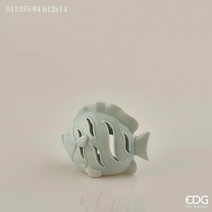 Pesce aqua h12 l14 virgole aperte EDG