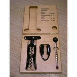 Set enoteca cofanetto legno...