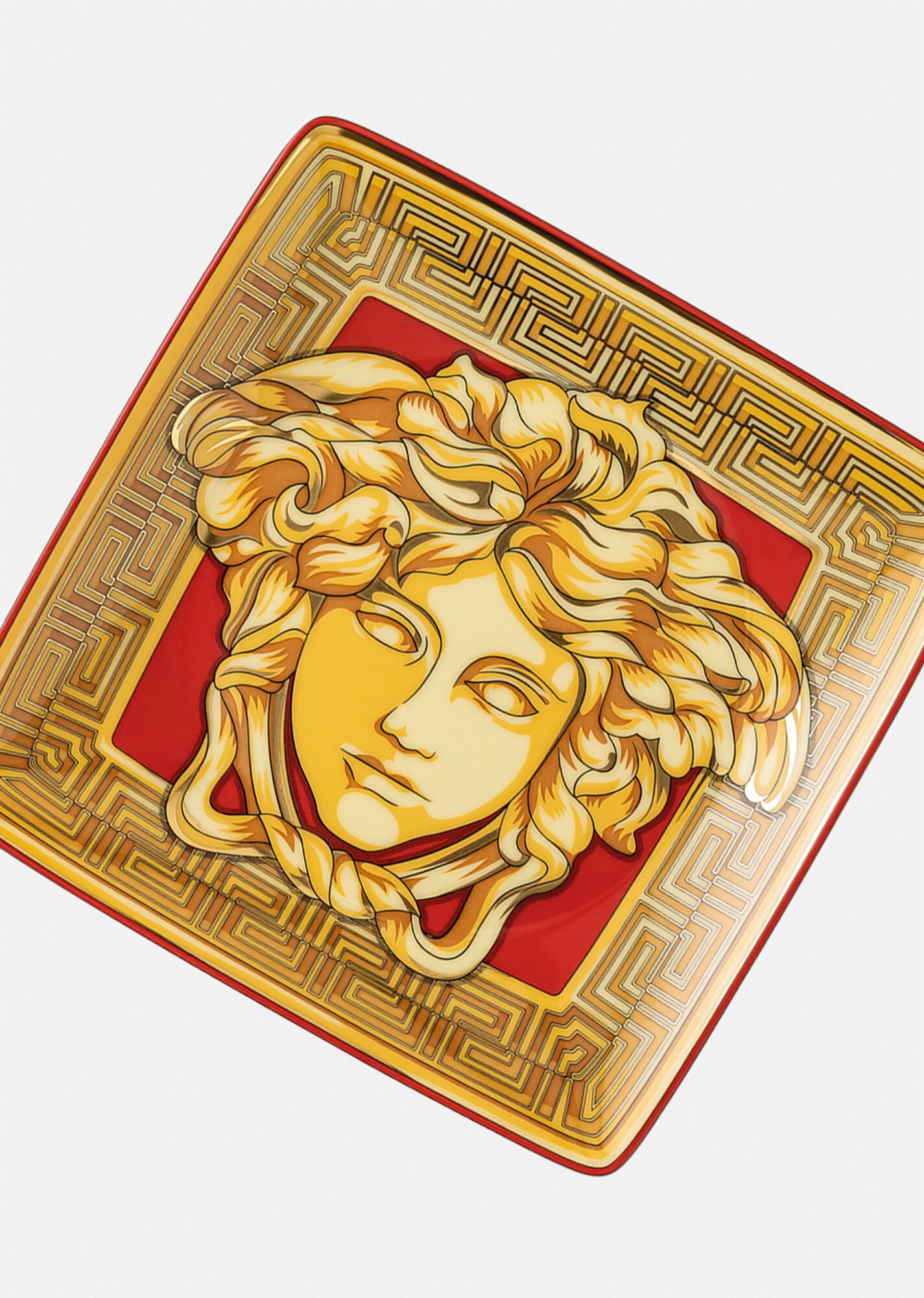 Coppetta quadrata piana 12 Medusa Amplified Versace