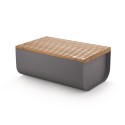 Mattina Bread Box Cassetta Pane Grigia Alessi
