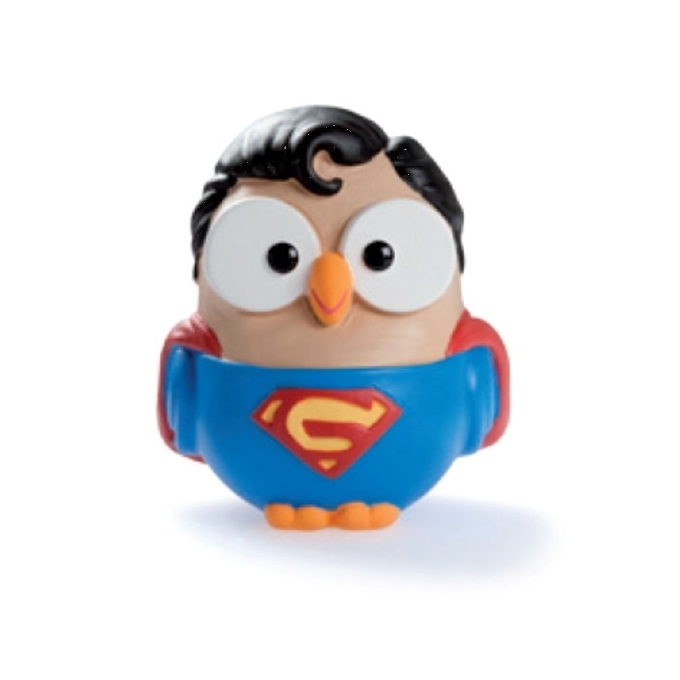 Statuetta gufo superman goofi egan