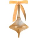 Decorazione natalizia in vetro 16cm Baci Milano