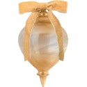 Decorazione natalizia in vetro 18cm Baci Milano