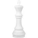 Oggetto decorativo bianco 32cm Re Midi Baci Milano